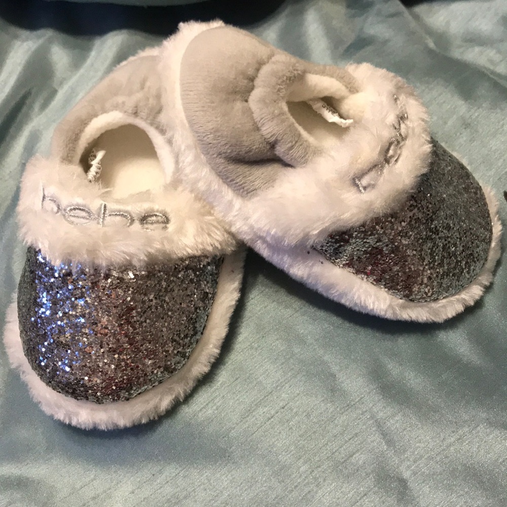 Bebe brand little girl’s slippers